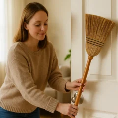 Truque da vassoura invertida