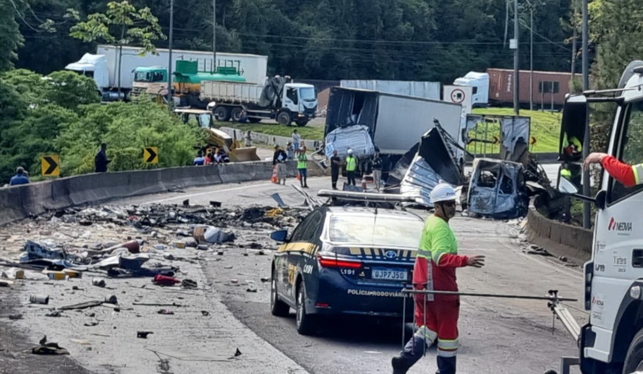 local do acidente da BR-376