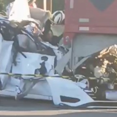 local do acidente na BR-376