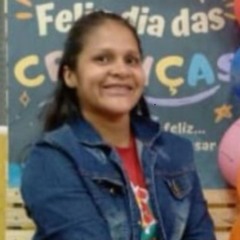 Jaqueline no dia das crianças