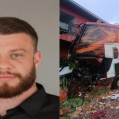 motorista que morreu em acidente com ônibus de banda