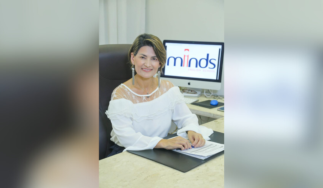 Leiza Oliveira, CEO da Minds English School