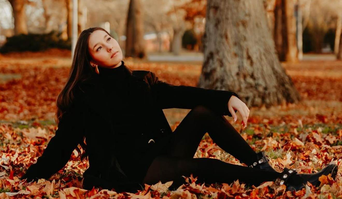 Anne Caroline Urbanski de Carvalho em ensaio fotográfico nos Estados Unidos