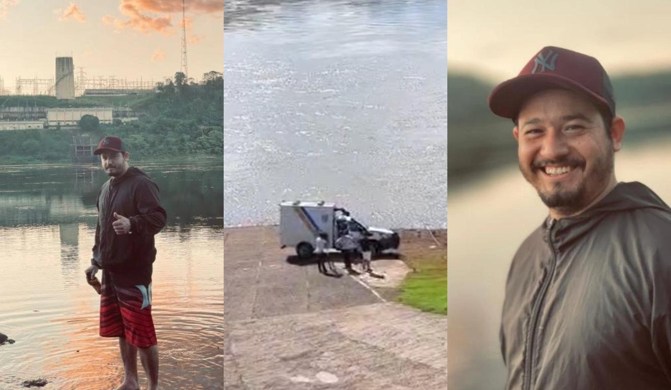 Gabriel dos Santos Figueredo, de 29 anos, morreu afogado no Rio Paraná