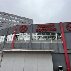 Fachada do Hospital Universitário Evangélico Mackenzie