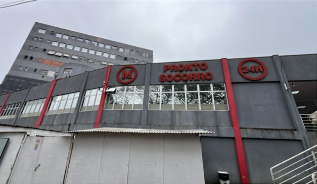 Fachada do Hospital Universitário Evangélico Mackenzie