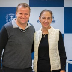 Alessandro Hendler e Nina Singer