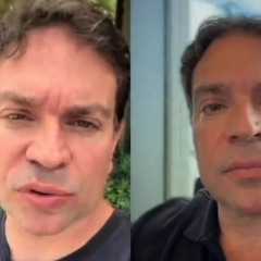 colagem com fotos de alexandre ramagem