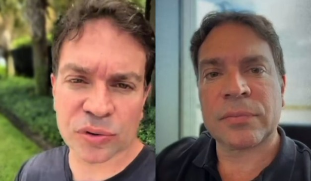 colagem com fotos de alexandre ramagem