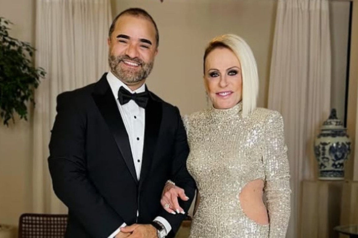 Ana Maria Braga atualmente é casada com o repórter Fábio Arruda