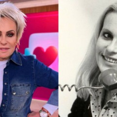 Ana Maria Braga em dois tempos: na extinta TV Tupi e mais atual