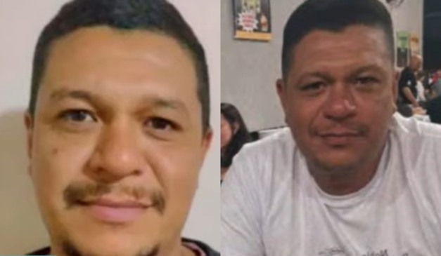 Colagem com fotos de anderson, desaparecido em porto amazonas