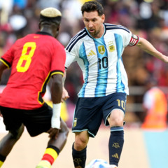 Argentina venceu com gol de Messi. (Foto: Redes Sociais/AFA)