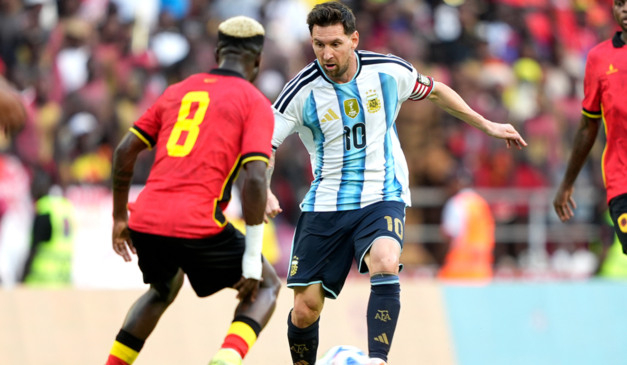 Argentina venceu com gol de Messi. (Foto: Redes Sociais/AFA)