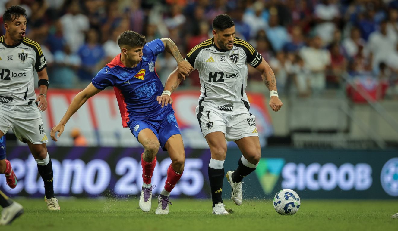 No primeiro turno o Bahia venceu o Atlético-MG por 2x1. (Foto: Pedro Souza/ Atlético-MG)