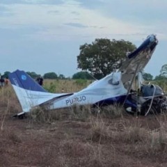 Avião que caiu em Tocantins