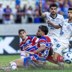 No primeiro turno Fortaleza e Bahia empataram em 1x1. Foto: Rafael Rodrigues/Bahia