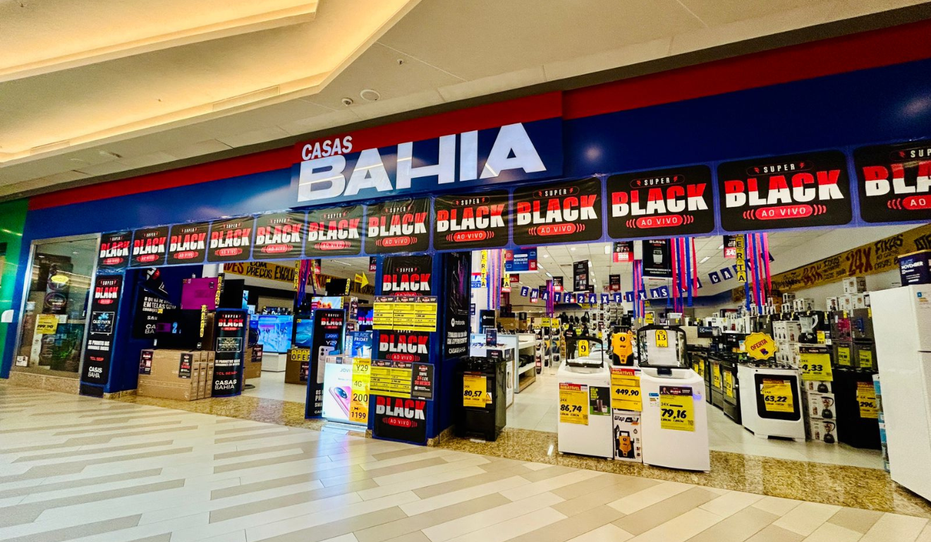 fachada das Casas Bahia no Jockey Plaza Shopping fachada das Casas Bahia no Jockey Plaza Shopping