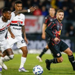 No primeiro turno Bragantino e São Paulo empataram em 2x2.