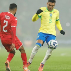 Brasil e Tunísia se enfrentaram em amistoso na França. (Foto: @rafaelribeirorio/CBF)