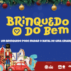 flyer de divulgação do brinquedo do bem maringá, edição natal