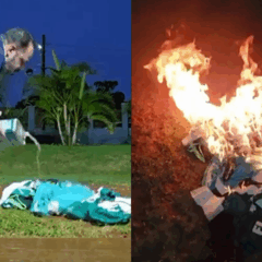 Torcedor ficou revoltado com a derrota. (Foto: Reprodução/ Redes sociais)