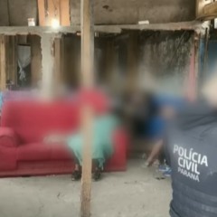 Casa dos Artistas no Parolin por dentro e Polícia Civil fazendo operação