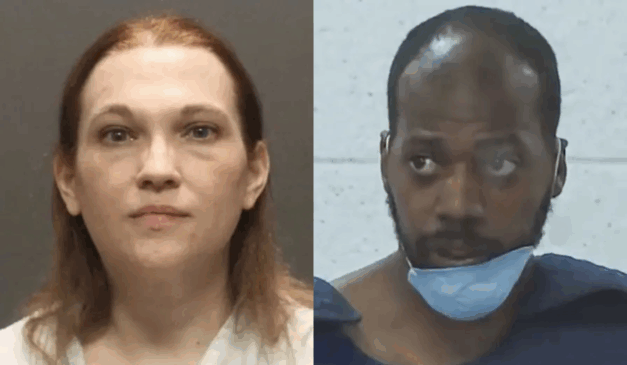 Imagem do casal condenado.