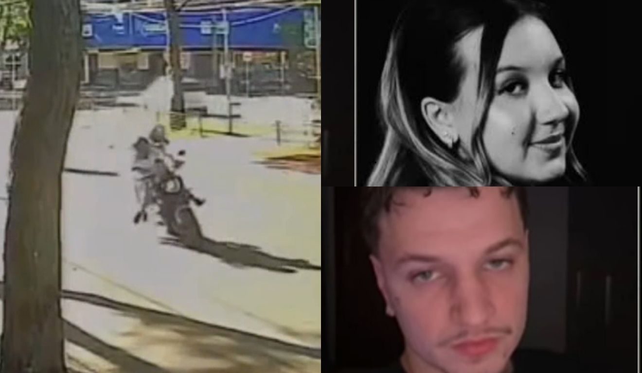 casal momentos antes de morrer em acidente