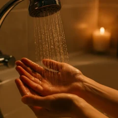 como um banho morno antes de dormir reduz a ansiedade e facilita o início do sono profundo