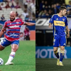 Zé Welison e Martegani. (Fotos: Mateus Lotif/Fortaleza e Reprodução/Instagram)
