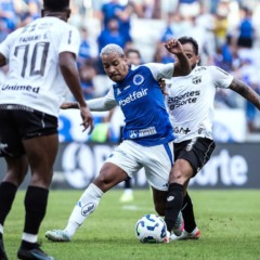 No primeiro turno, no Mineirão, o Ceará venceu o Cruzeiro por 2x1.