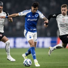 Cruzeiro e Corinthians empataram sem gols no primeiro turno.