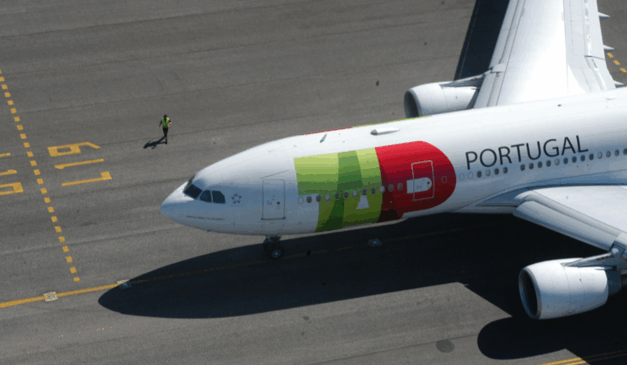 Curitiba terá voo direto para a Europa. Na imagem, vemos uma aeronave da TAP Air Portugal, empresa que realizará os voos entre Curitiba e Lisboa.