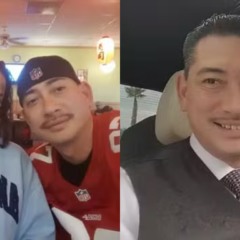 Colagem com a família.