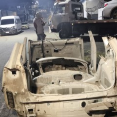 foto do desmanche encontrado em colombo