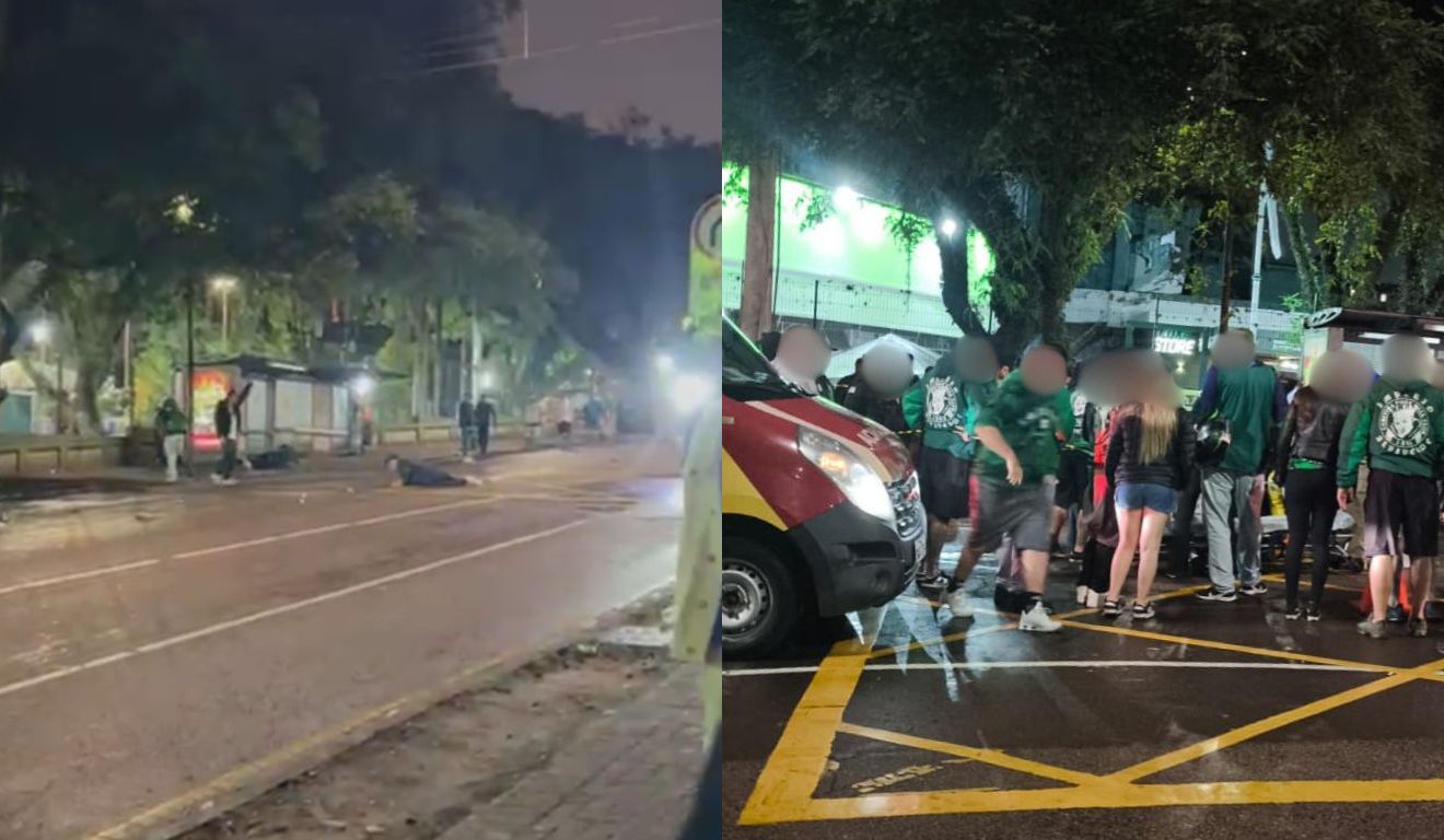 momento em que o diretor da Império é baleado