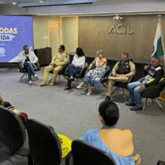 roda de debate do projeto duas rodas, uma vida