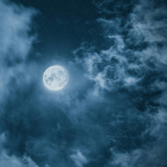 Imagem ilustrativa da lua cheia.