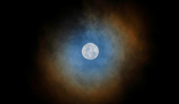 Imagem ilustrativa da lua cheia.