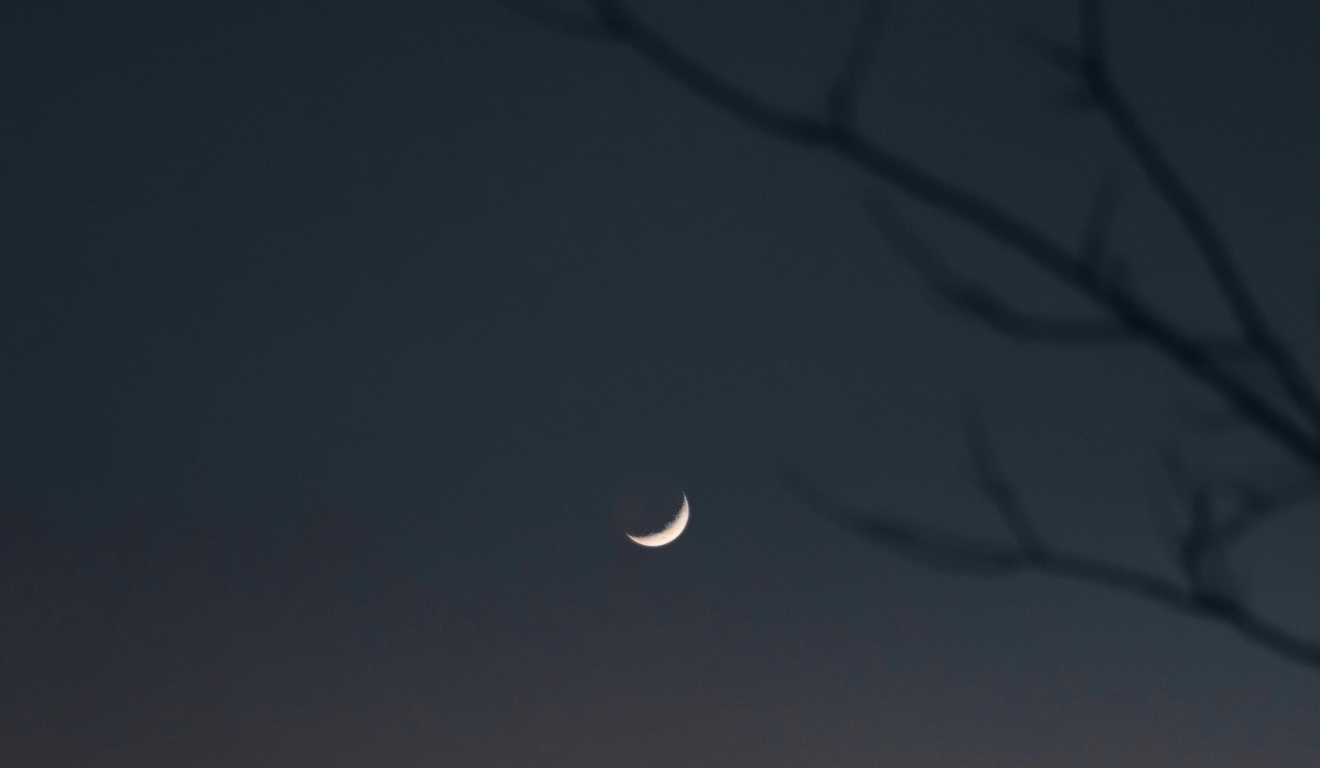 Imagem ilustrativa da lua nova.