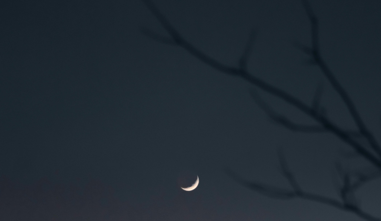 Imagem ilustrativa da lua nova.