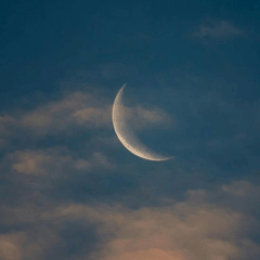 Imagem ilustrativa da lua nova.