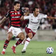 No primeiro turno o Flamengo venceu o Fluminense por 1x0.