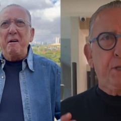 colagem com fotos do galvão bueno