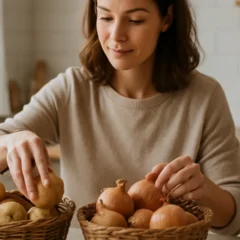 guardar cebola e batata juntas faz tudo estragar mais rápido