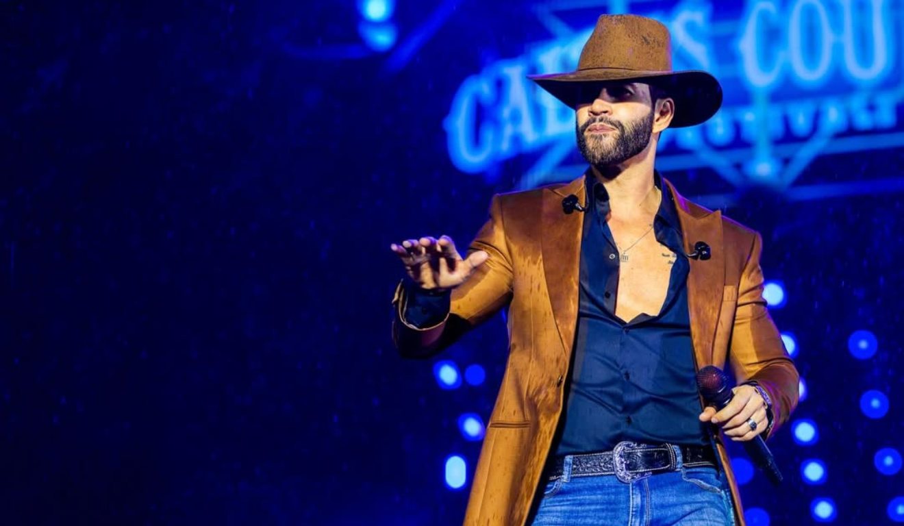 Gusttavo Lima em show. 