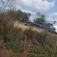 Aeronave usada para socorrer vítimas de afogamento