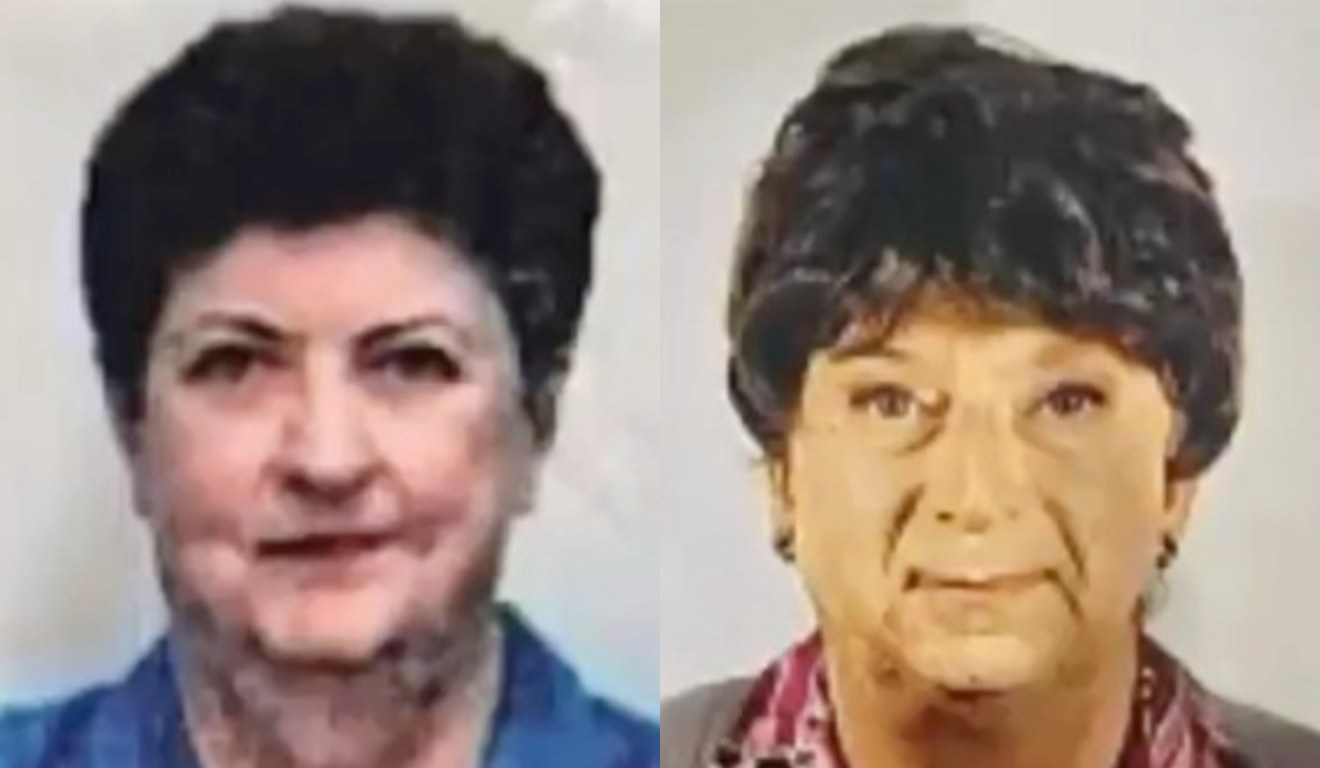 Homem fantasiado da própria mãe