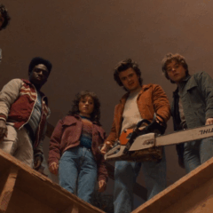 Imagem dos personagens principais da série.